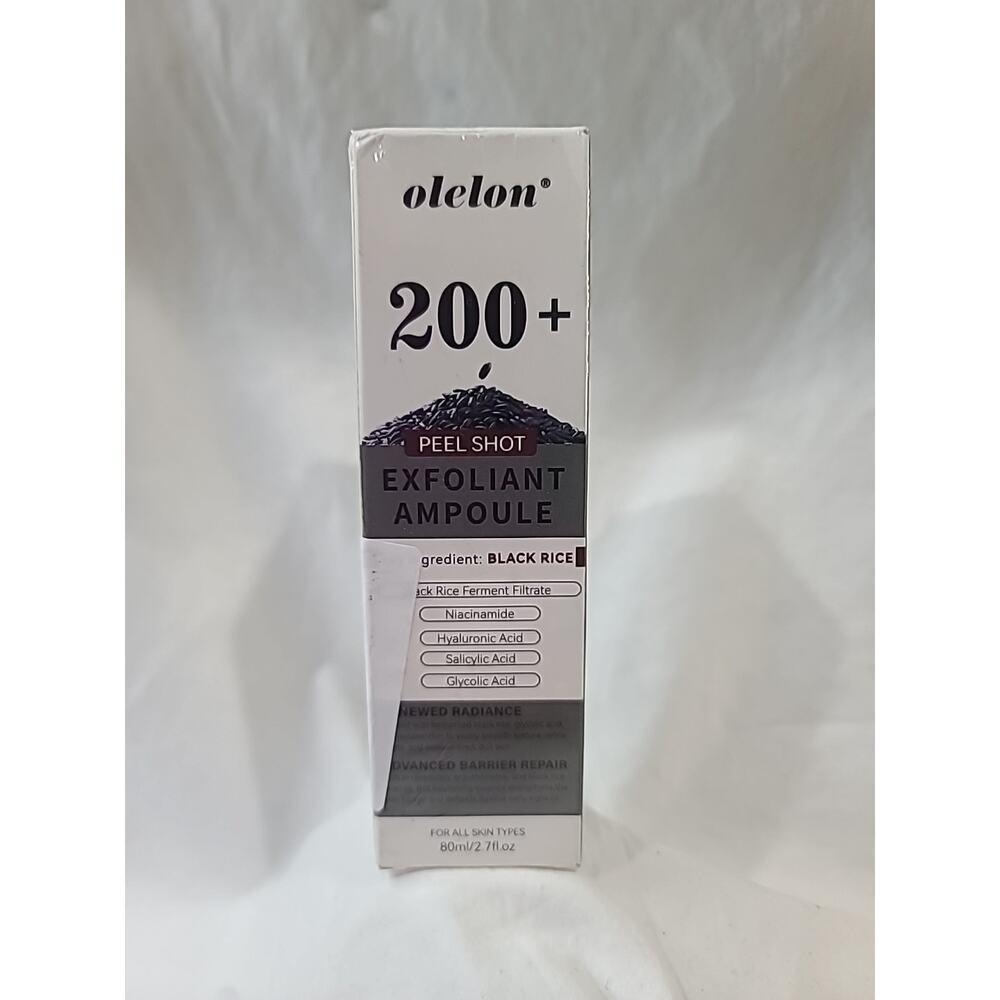 Dr. Melaxin PEEL SHOT EXFOLIATING BLACK RICE AMPOULE●2.7 FL.OZ